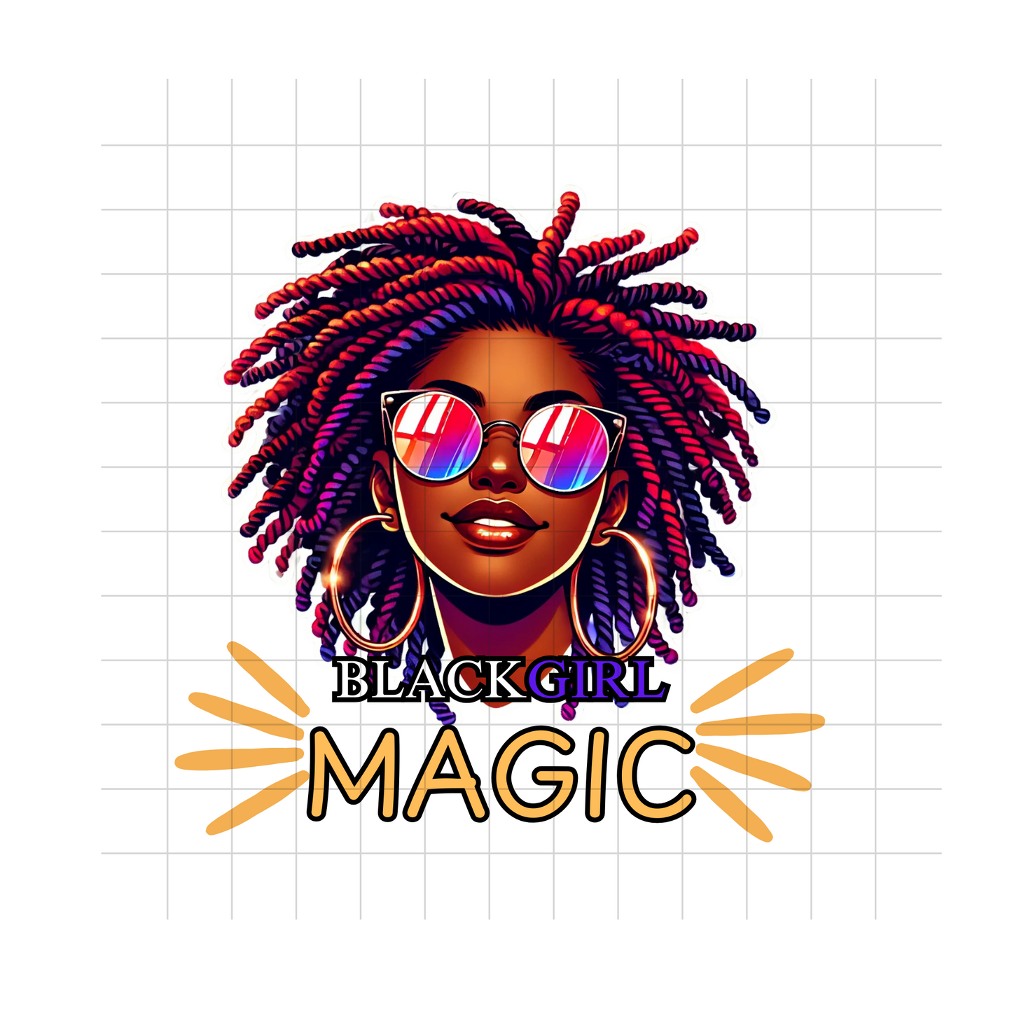 Black Girl Magic Digital Design
