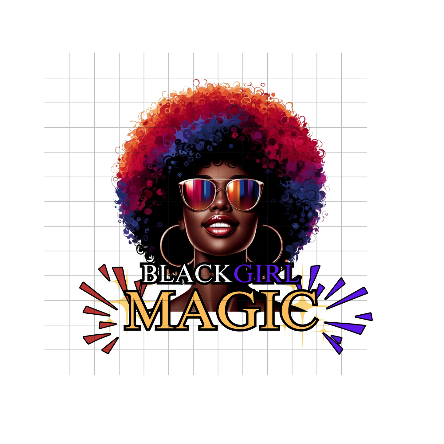 Black Girl Magic Digital Design