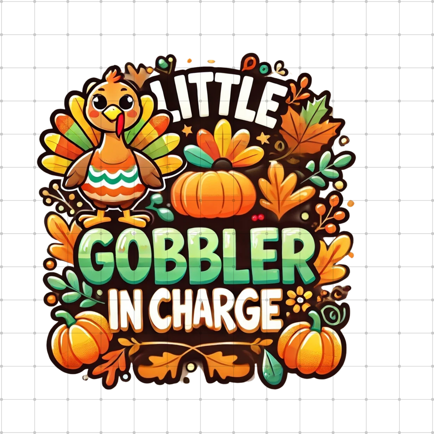 Little Gobber Thanksgiving Digital PNG